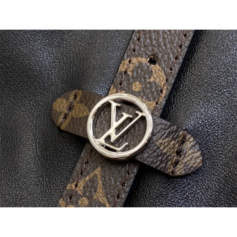 Louis Vuitton CarryAll Dark MM Handbag M25143