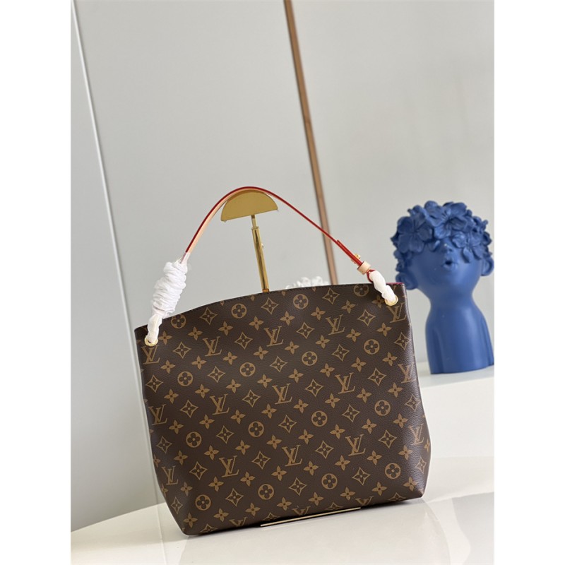 Louis Vuitton Graceful PM Hobo Monogram Handbag  M43700