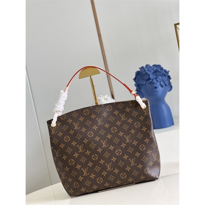 Louis Vuitton Graceful PM Hobo Monogram Handbag M43701
