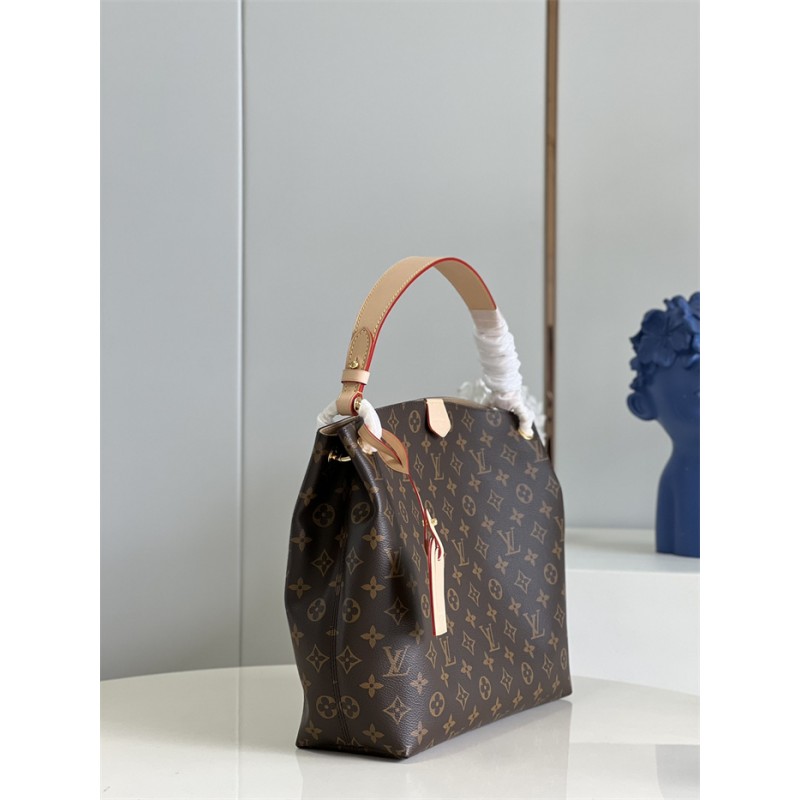 Louis Vuitton Graceful PM Hobo Monogram Handbag M43701