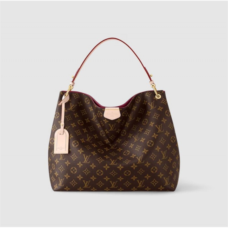Louis Vuitton Graceful MM Hobo Monogram Handbag M43703
