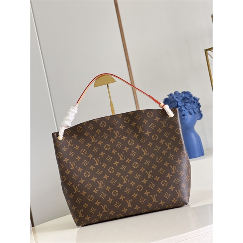 Louis Vuitton Graceful MM Hobo Monogram Handbag M43703