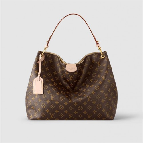 Louis Vuitton Graceful MM Hobo Monogram Handbag M43704