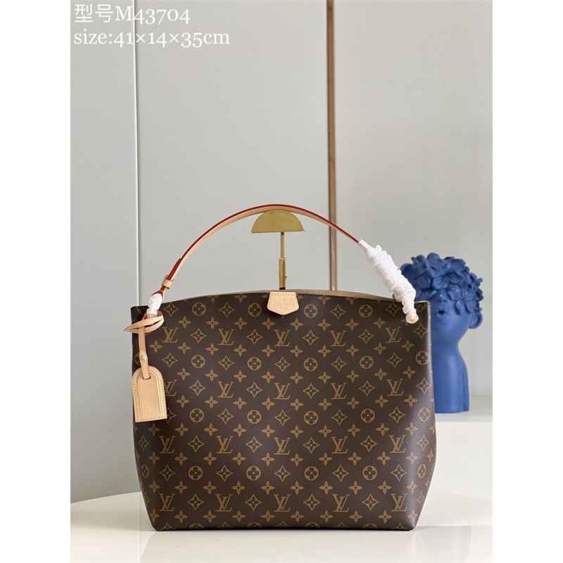 Louis Vuitton Graceful MM Hobo Monogram Handbag M43704
