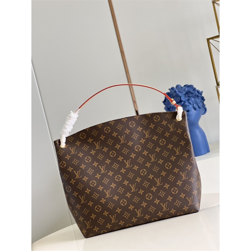 Louis Vuitton Graceful MM Hobo Monogram Handbag M43704