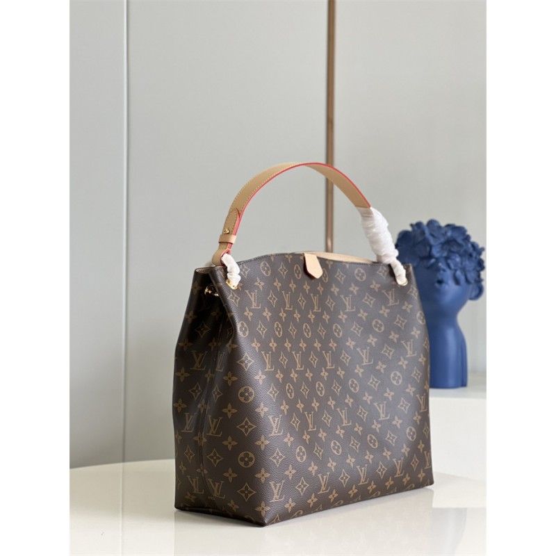 Louis Vuitton Graceful MM Hobo Monogram Handbag M43704