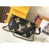 Louis Vuitton Multi Pochette Accessoires Bicolor Monogram Empreinte Leather Handbag M45777