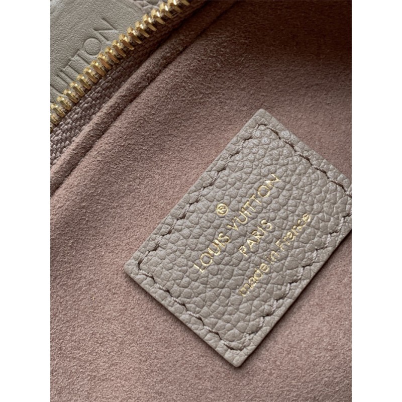 Louis Vuitton Multi Pochette Accessoires Bicolor Monogram Empreinte Leather Handbag M45777grey