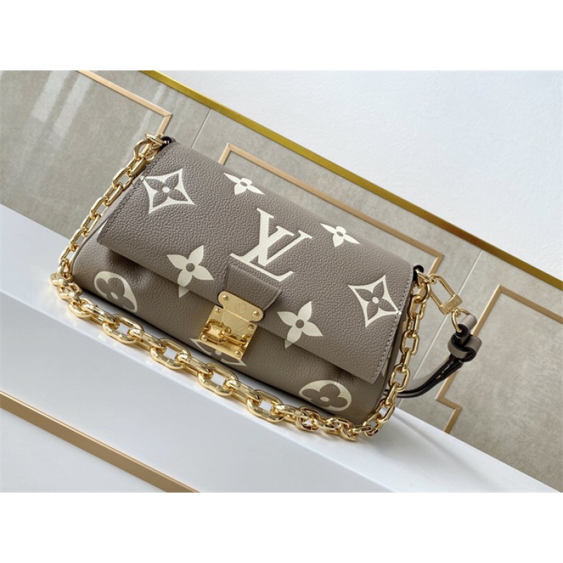 Louis Vuitton Favorite Monogram Empreinte Leather Handbag M45836