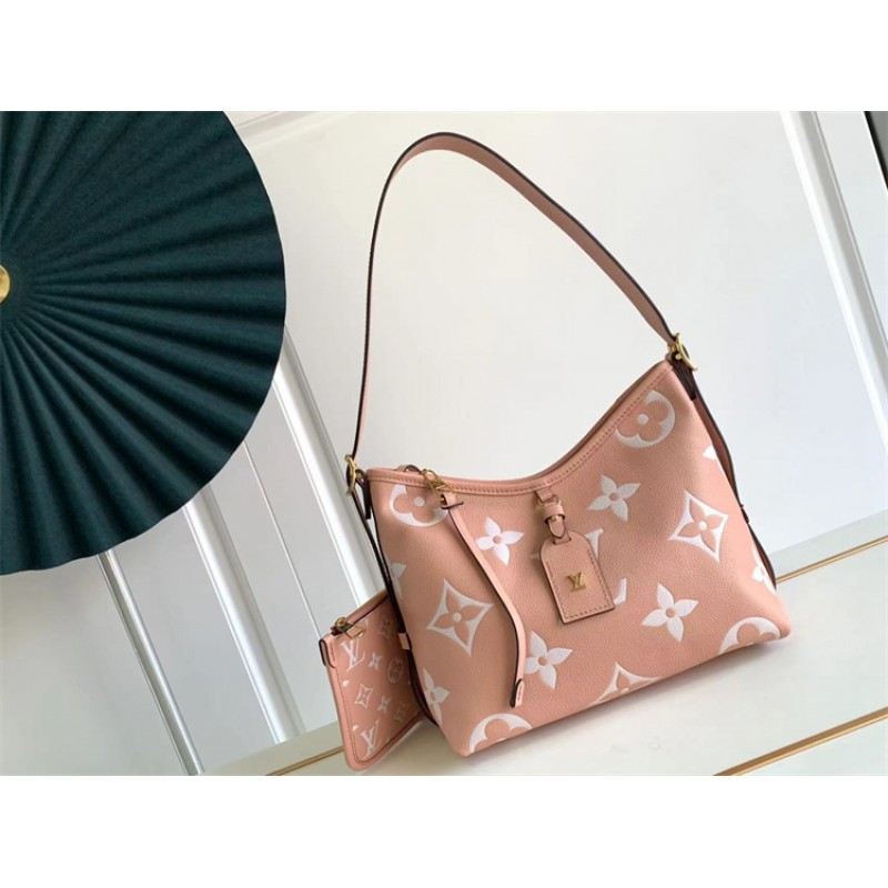 Louis Vuitton CarryAll bag in Monogram Empreinte leather Black M46298