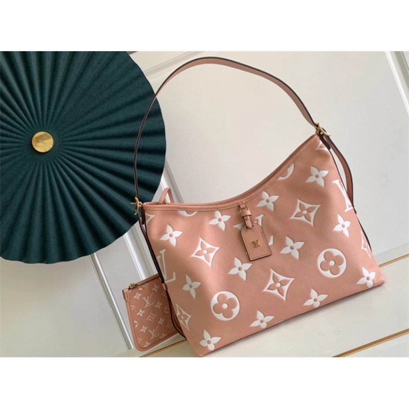 Louis Vuitton CarryAll bag in Monogram Empreinte leather Black M46298