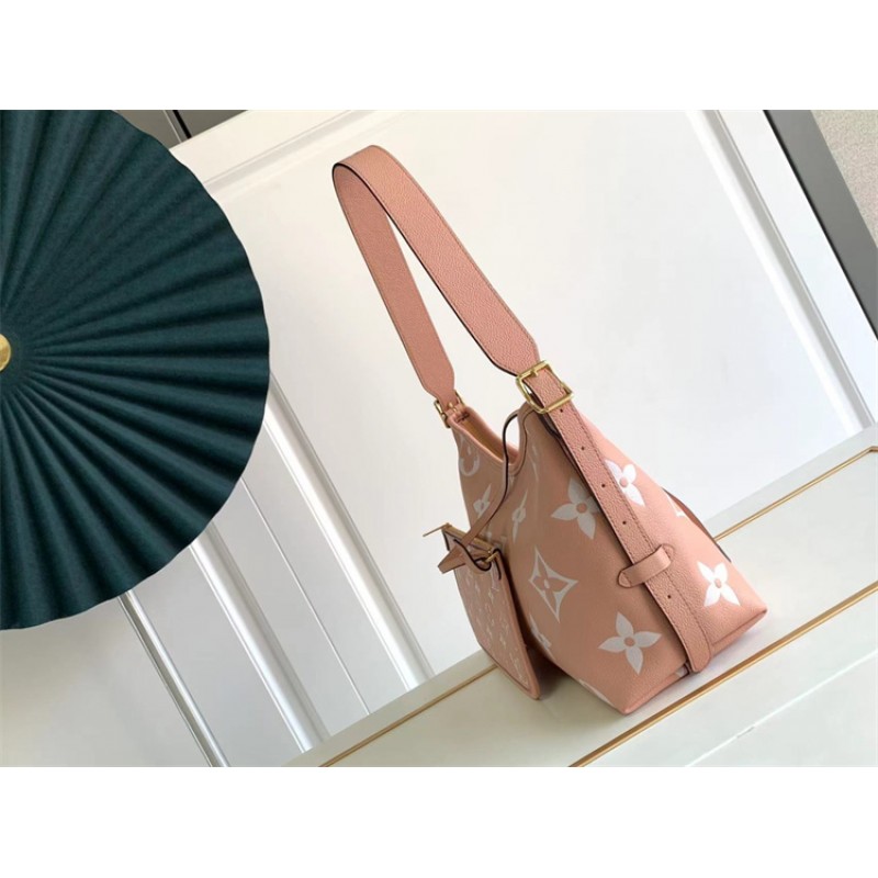 Louis Vuitton CarryAll bag in Monogram Empreinte leather Black M46298