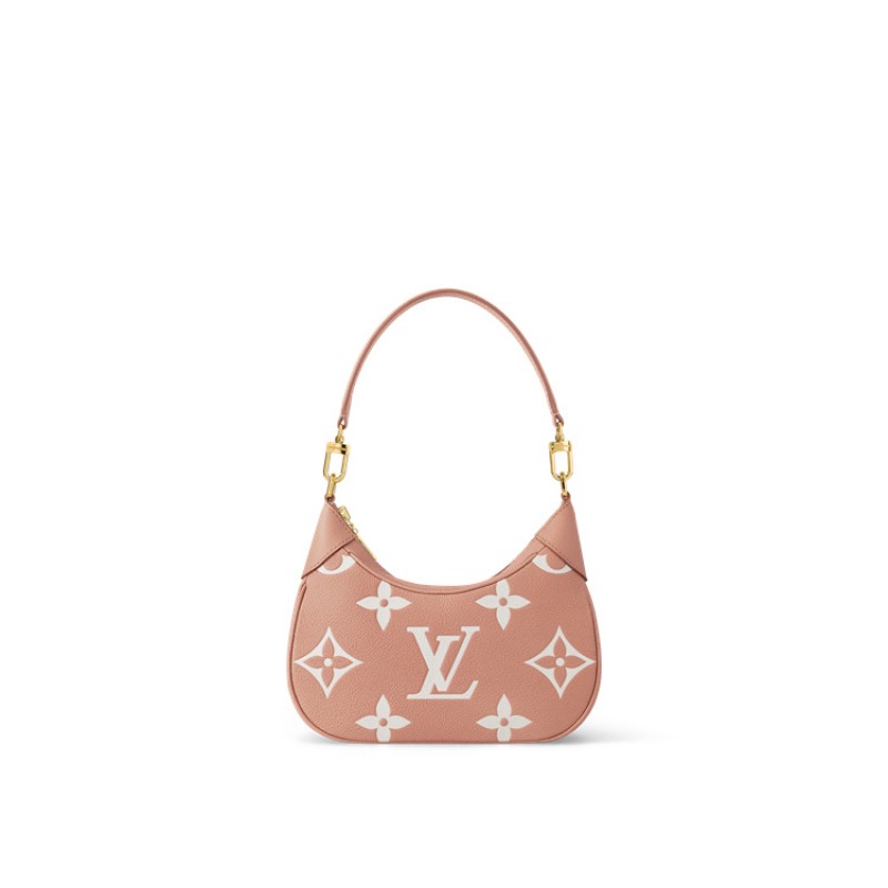 Louis Vuitton Bagatelle Bicolor Monogram Empreinte leather M46301