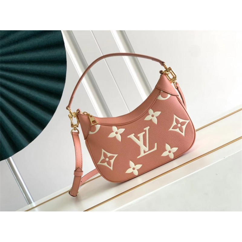 Louis Vuitton Bagatelle Bicolor Monogram Empreinte leather M46301