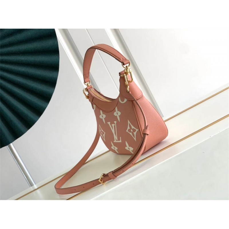 Louis Vuitton Bagatelle Bicolor Monogram Empreinte leather M46301