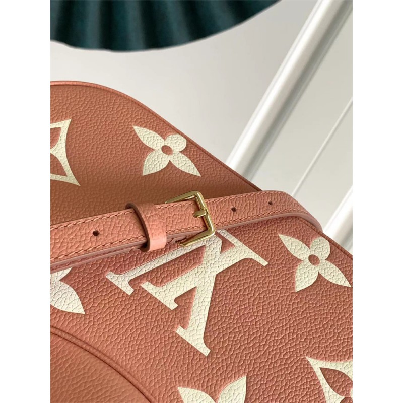 Louis Vuitton Bagatelle Bicolor Monogram Empreinte leather M46301