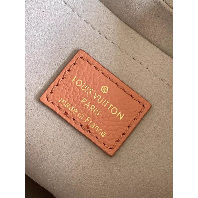 Louis Vuitton Bagatelle Bicolor Monogram Empreinte leather M46301