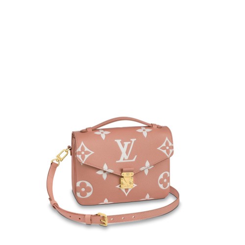 Louis Vuitton Pochette Metis Bicolor Monogram Empreinte leather M46302