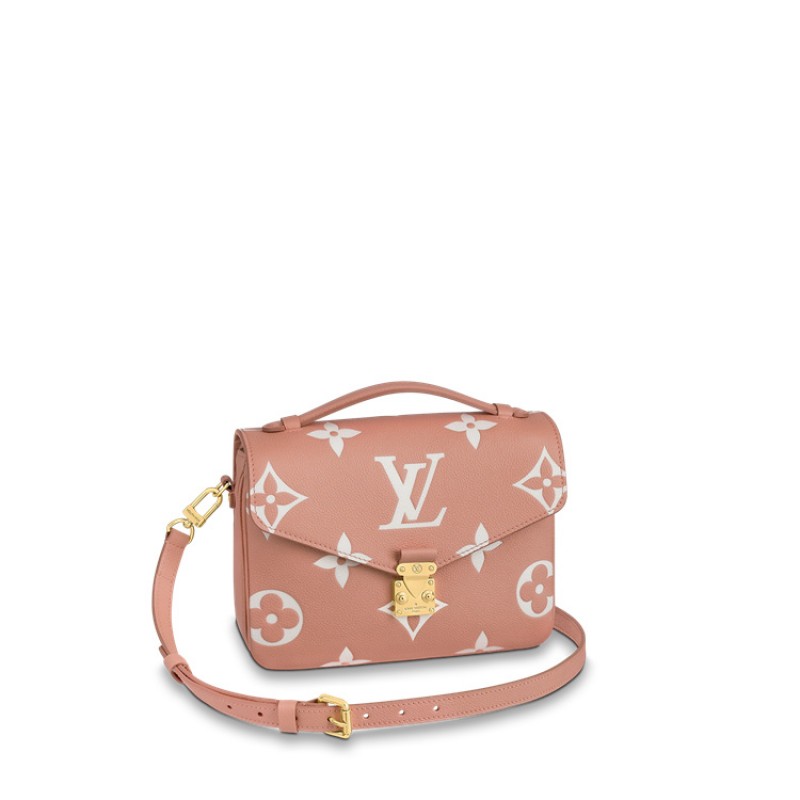 Louis Vuitton Pochette Metis Bicolor Monogram Empreinte leather M46302