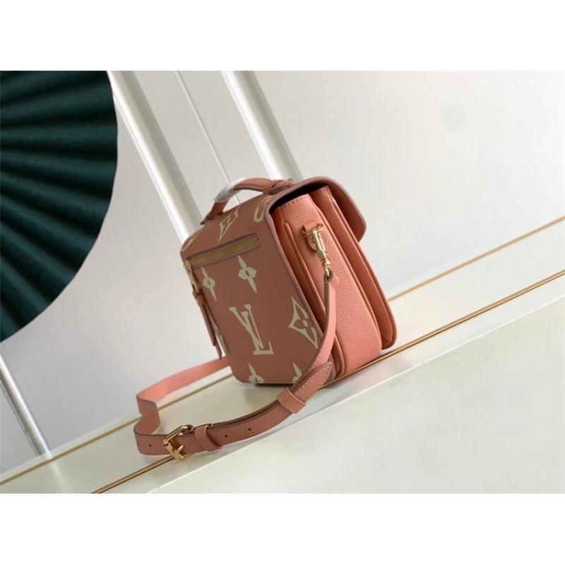 Louis Vuitton Pochette Metis Bicolor Monogram Empreinte leather M46302