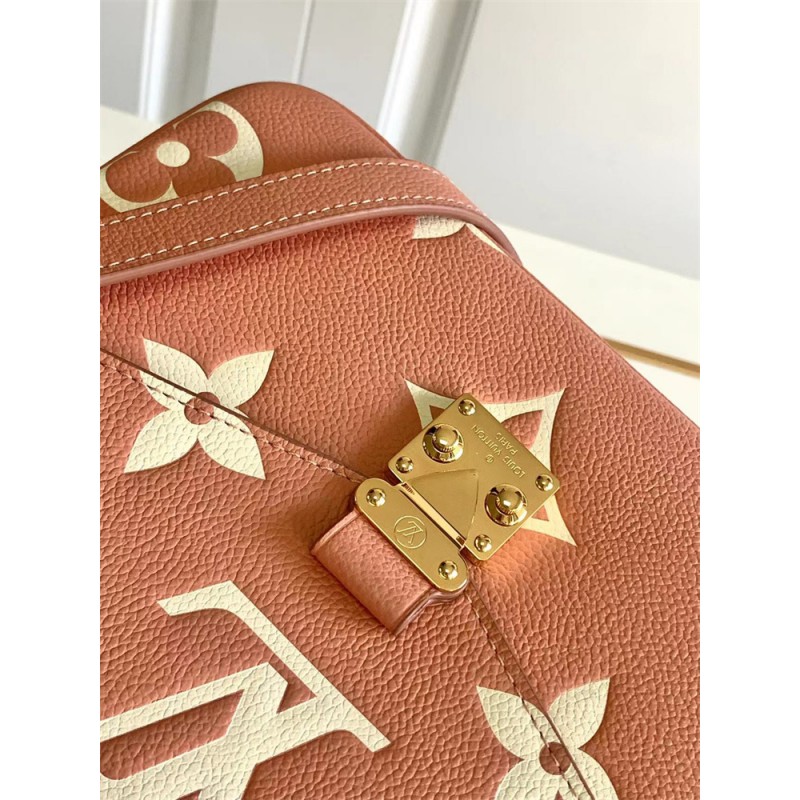 Louis Vuitton Pochette Metis Bicolor Monogram Empreinte leather M46302