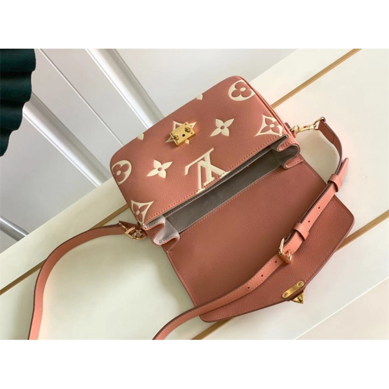 Louis Vuitton Pochette Metis Bicolor Monogram Empreinte leather M46302