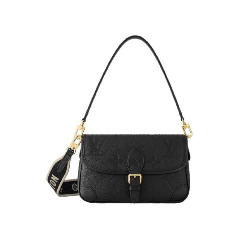 Louis Vuitton Diane Monogram Empreinte Leather Handbag M46386