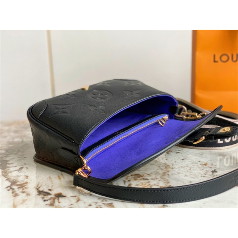 Louis Vuitton Diane Monogram Empreinte Leather Handbag M46386