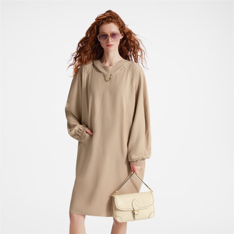 Louis Vuitton Diane Monogram Empreinte Leather Handbag M46388