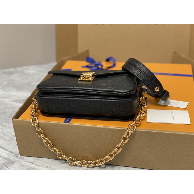 Louis Vuitton Pochette Métis East West Monogram Empreinte leather Handbag M46595