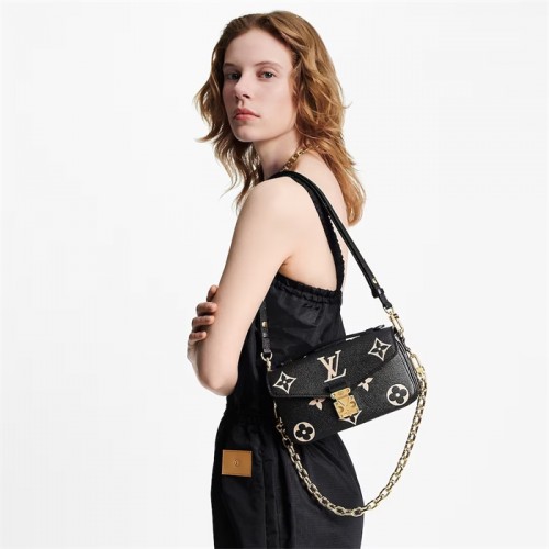 Louis Vuitton Pochette Métis East West Monogram Empreinte leather Handbag M46596
