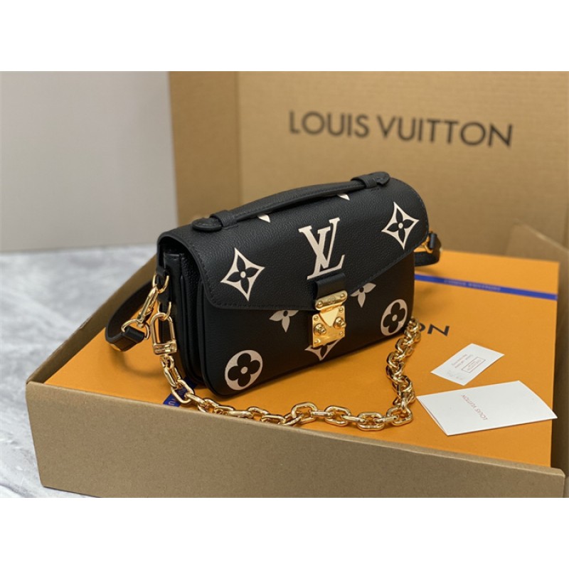 Louis Vuitton Pochette Métis East West Monogram Empreinte leather Handbag M46596