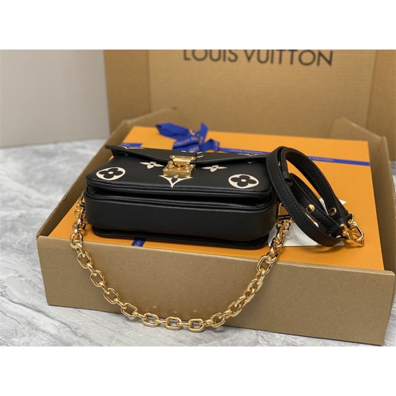 Louis Vuitton Pochette Métis East West Monogram Empreinte leather Handbag M46596
