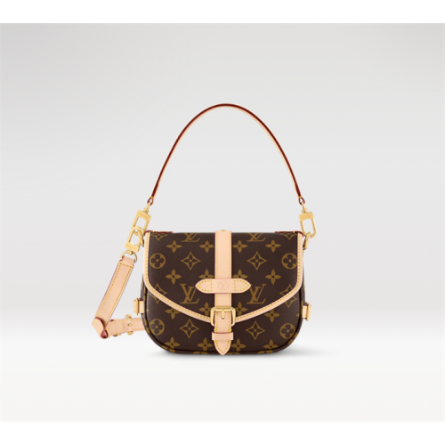 Louis Vuitton Saumur BB Monogram Canvas Handbag M46740
