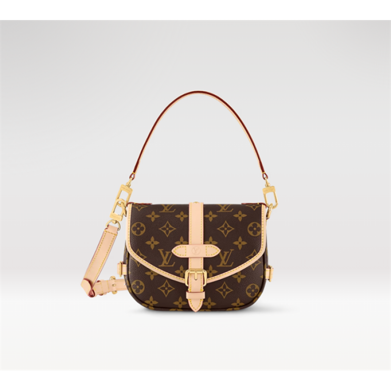 Louis Vuitton Saumur BB Monogram Canvas Handbag M46740