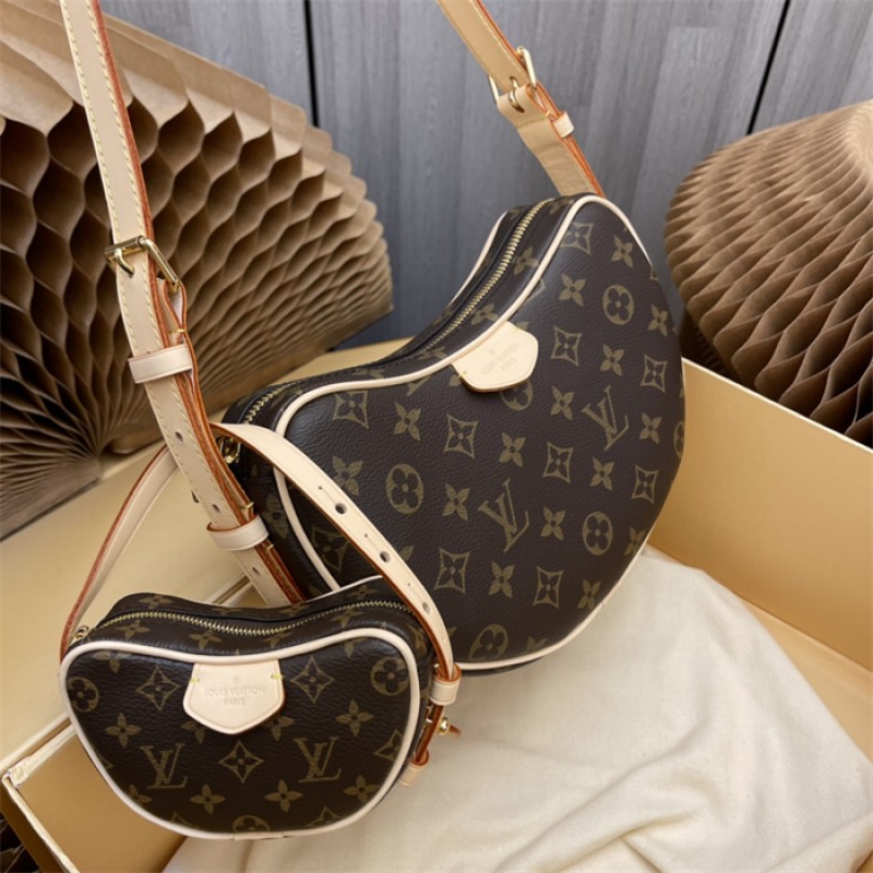 Louis Vuitton Croissant MM Monogram Handbag M46828