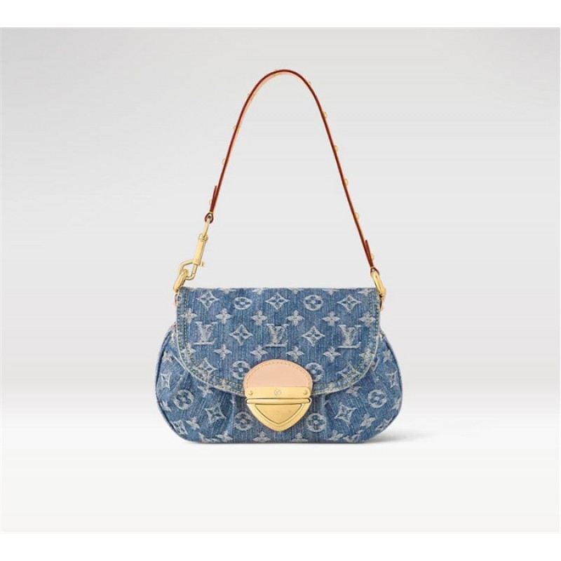 Louis Vuitton Sunset Monogram Denim  Handbag M46829