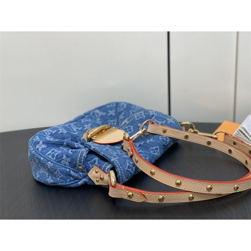 Louis Vuitton Sunset Monogram Denim  Handbag M46829