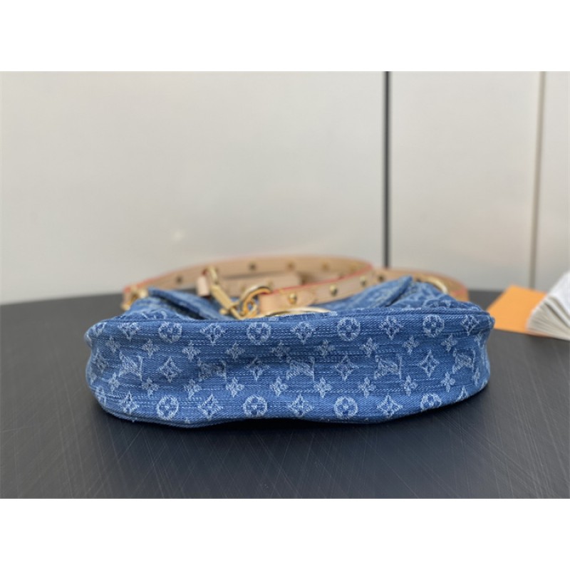 Louis Vuitton Sunset Monogram Denim  Handbag M46829