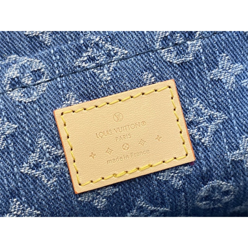 Louis Vuitton Sunset Monogram Denim  Handbag M46829