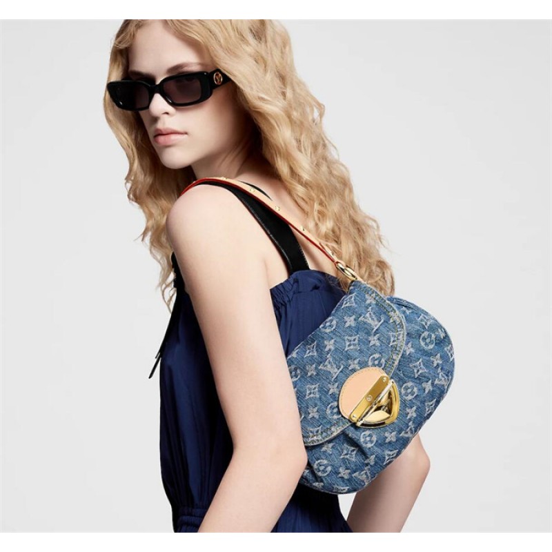 Louis Vuitton Sunset Monogram Denim  Handbag M46829