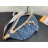 Louis Vuitton High Rise Monogram Denim Bumbag M46837