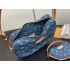 Louis Vuitton Croissant MM Monogram Denim Handbag M46856