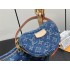 Louis Vuitton Croissant MM Monogram Denim Handbag M46856