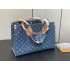 Louis Vuitton Onthego MM Monogram Denim handbag M46871