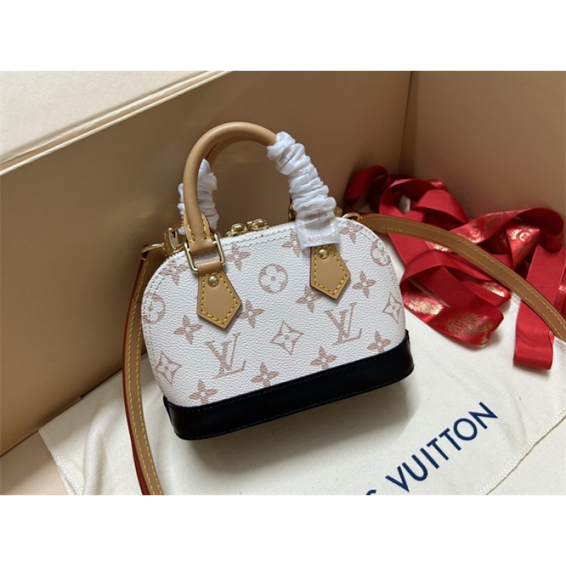 Louis Vuitton Monogram Dune coated canvas Nano Alma Handbag M46895