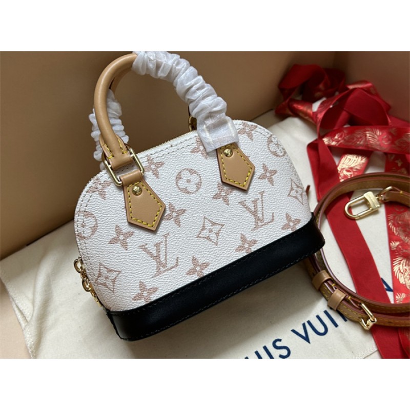 Louis Vuitton Monogram Dune coated canvas Nano Alma Handbag M46895
