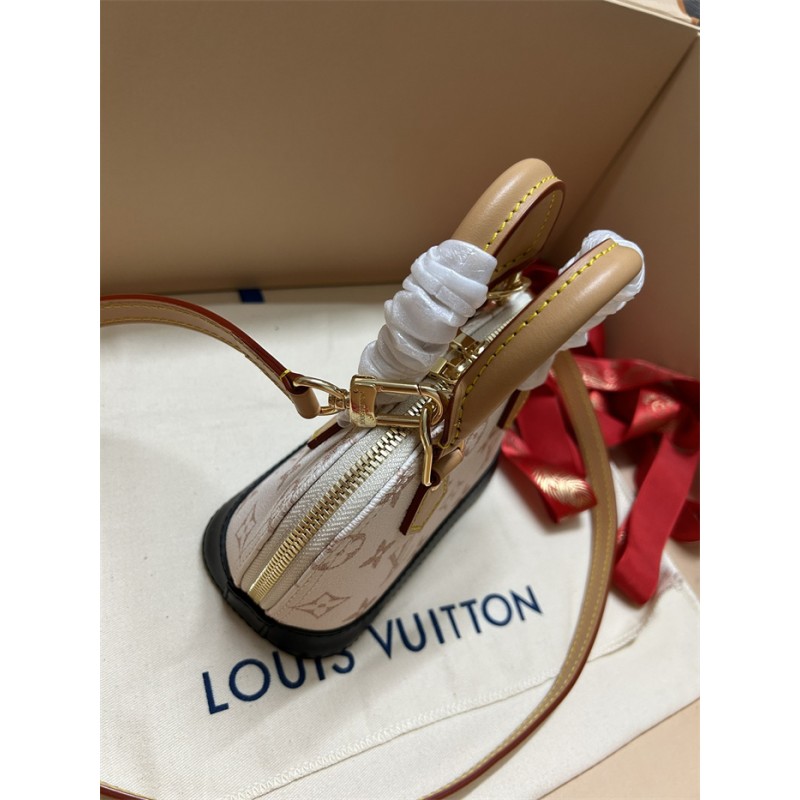 Louis Vuitton Monogram Dune coated canvas Nano Alma Handbag M46895