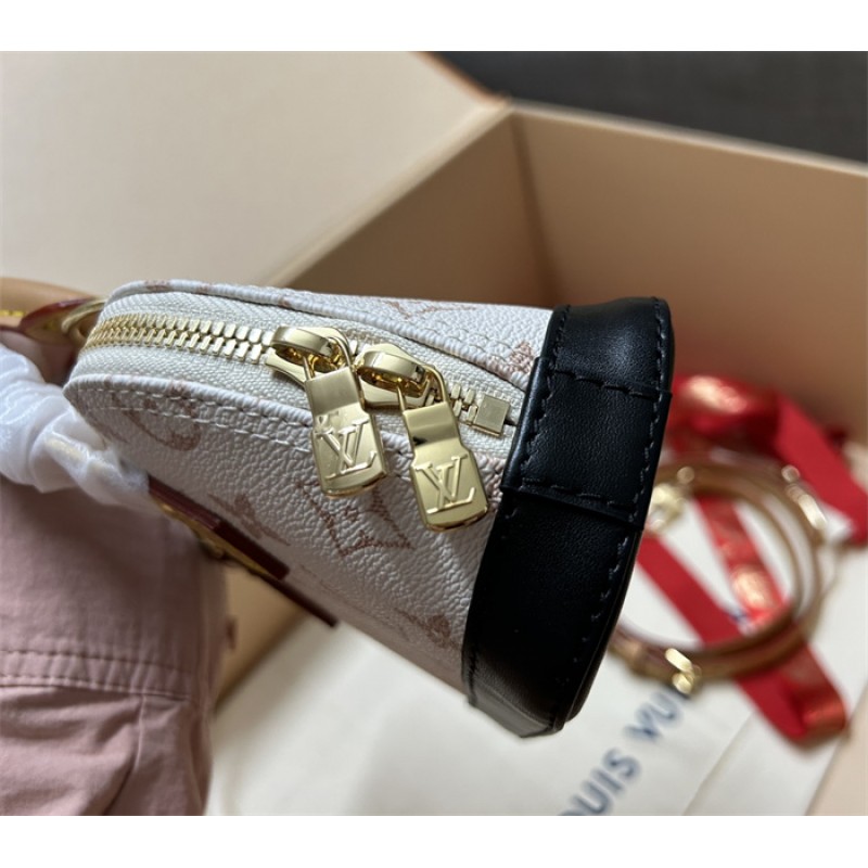 Louis Vuitton Monogram Dune coated canvas Nano Alma Handbag M46895