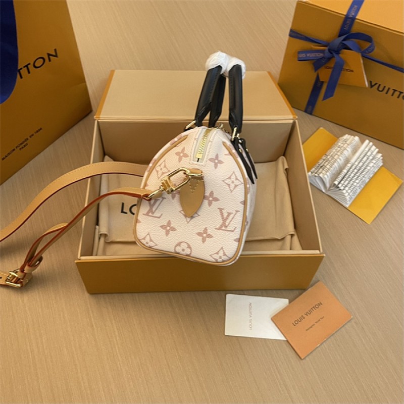 Louis Vuitton Monogram Dune coated canvas Speedy 20 Bandoulière Handbag M46906